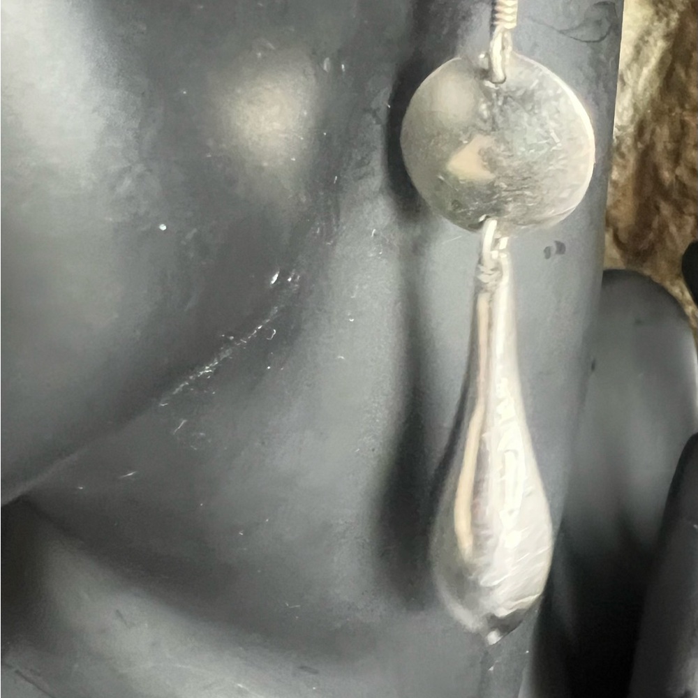 Elegant Silver Drop Earrings